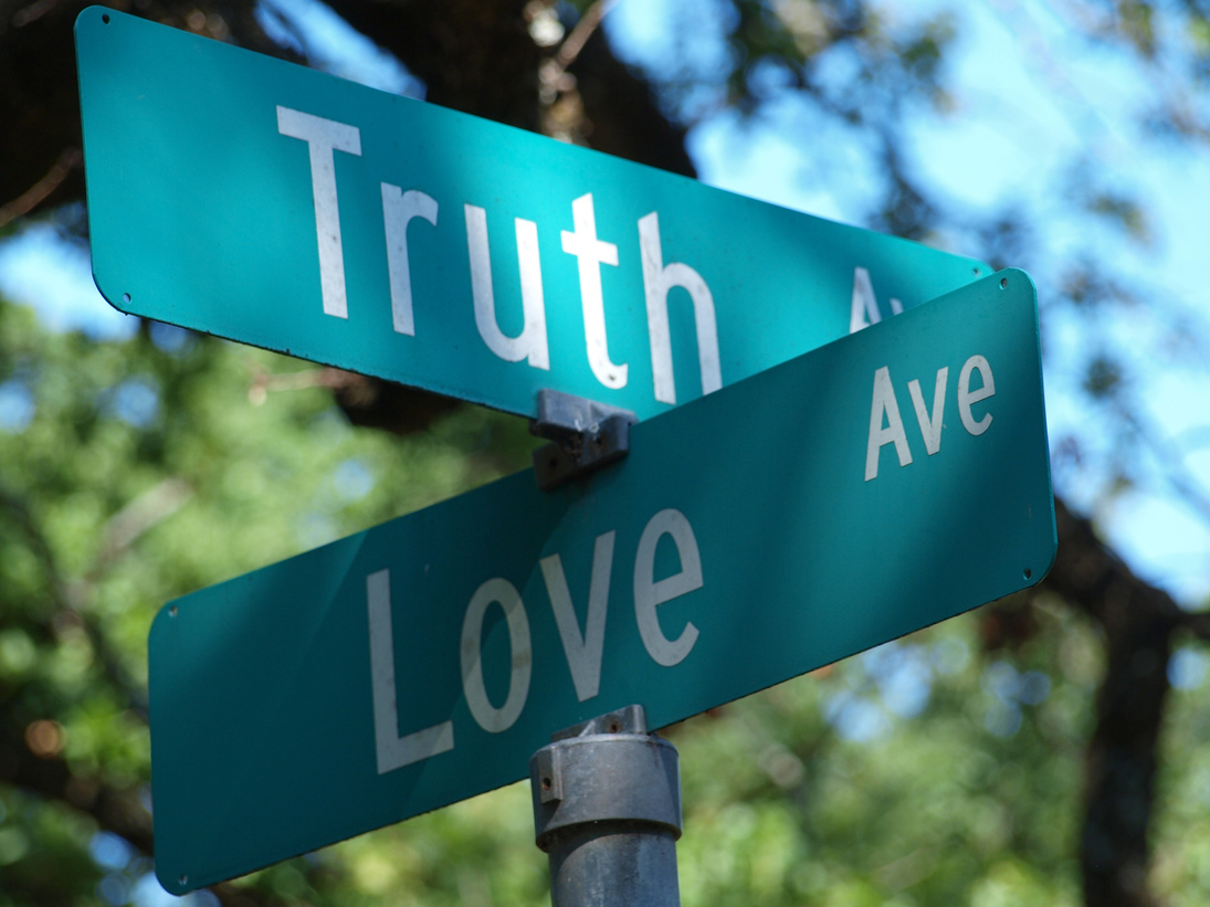 A sign of Truth and Love
